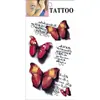 Pegatinas de Tatuaje de Cereza de Dibujos Animados Impermeables Femeninas de Larga Duración Estilo Ins Artificial Pegatinas de Tatuaje de Gama Alta Personalización