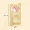 Portacepillos de dientes sin taladro, soporte de cepillos de dientes de caricatura lindo, portacepillos de dientes eléctrico de pared, estante de almacenamiento para cepillos de dientes