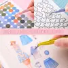 Pinzas Multifuncionales de Moda para Manualidades DIY y Journaling, Pinzas Pequeñas de Color Macarrón