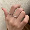 Livro Vermelho Explosões Super Flash Broca Olho de Cavalo Anel com Fio Puxado Mulheres Inteligentes Escultura Cool Moda Exquisito Anel