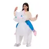 Amazon Transfronterizo Ropa Animal Montable Inflable Disfraces Halloween Dibujos Animados Disfraces de Performance Disfraces de Mascota Halloween