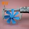 757Y2A azul siete palas pala pétalos pala 75 siete palas ventilador hélice pala de ventilador pala decorativa