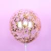 Cor lantejoulas balão enchimento transparente 12 polegadas decoração de aniversário Balão Mágico micro empresa empurrar pequeno presente