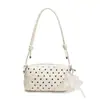 Bolso de Diseño de Nicho con Lunares para Mujer Verano 2025 Bolso Pequeño Fresco para Mujer Bolso de Hombro Versátil Casual de Moda Bolso Cruzado