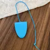 2025 Nuevo Color de Principios de Primavera Succión Magnética Cuero Colgante de Cuello Clip para Gafas Collar Cordón Decoración de Cuello Cadena de Lana Accesorios Mujer
