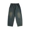 Ropa de Hombre Beijie Marca de Tendencia Americana Otoño 2025 Nuevos Jeans Scimitar Hombres Retro Patchwork Casual Pantalones Largos