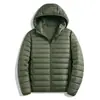 2026 Comercio Exterior Transfronterizo Tallas Grandes Chaqueta de Algodón para Hombre Moda de Invierno Cálida con Capucha Holgada Casual Abrigo de Algodón