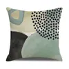 Funda de almohada estilo minimalista Morandi, funda de cojín para sofá de color sólido de baja saturación, decoración del hogar lisa de alta gama, transfronterizo