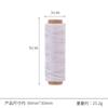 Hilo plano encerado 210D de cuero trenzado 30 m 26 colores hilo encerado para coser a mano color hilo para coser a mano hilo para tejer