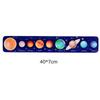 Rompecabezas infantil transfronterizo de los ocho planetas, rompecabezas de tablero de correspondencia cognitiva de planetas del sistema solar, juguetes interactivos al por mayor