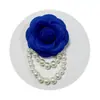 Broche de flor de camelia y perla estilo Chanel, pin de tela tridimensional, accesorio de alta gama, venta al por mayor