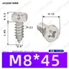 Tornillos Autoperforantes Phillips de Cabeza Avellanada Hexagonal Externa de Acero Inoxidable 304 M3~M8 Estándar Nacional Gb9456 Tornillos Autoperforantes Phillips Hexagonales