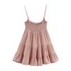 Aliexpress Atacado de Roupas Europeias e Americanas Transfronteiriças 2025 Início da Primavera Novo Vestido Elegante de Alças