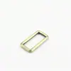 Ouro claro e prata preto fosco pendurado banhado um polegada e meia diâmetro interno 3,8 cm acessórios de ferragens para bagagem fundição sob pressão fivela quadrada Fivela de Lábio