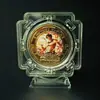 Moneda Conmemorativa One Piece Medalla Conmemorativa Rey Marino Animación Popular Alrededor de Mano Regalo de Cumpleaños Colección de Monedas Regalo