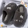 Pantuflas de Algodón de Gato Lindo Modelo Nuevo 2026 para Mujer, Felpa Cálida de Invierno para Interiores, Suela Suave Antideslizante, Pantuflas de Dibujos Animados