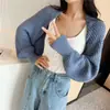Chal de Punto de Algodón para Primavera y Otoño para Mujer con Mangas, Adecuado para Habitaciones con Aire Acondicionado, Protección Versátil para Hombros y Cuello, Se Puede Combinar con Vestidos