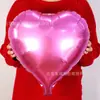 Balão de coração para vestido de noiva direto da fábrica 5 polegadas 10 polegadas 18 polegadas balão de alumínio decoração decoração de feriado suprimentos