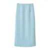 Ropa europea y americana transfronteriza para mujer ZA AliExpress top de moda de color liso con encaje y falda conjunto elegante