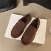 Mocasines para mujer con forro de polar, estilo 'old money', nueva colección Otoño/Invierno 2026, sin cordones, fáciles de poner, cálidos, de suela plana y con plantilla acolchada