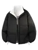 Jaqueta de Algodão Mais Vendida Masculina Inverno Novo Estilo Plus Veludo de Lã de Cordeiro Espessada Casal Gola Alta Casual Tendência Jaqueta de Algodão Casaco Roupas de Algodão