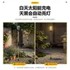 Lámpara de césped de filamento de tungsteno solar, lámpara decorativa de ambiente para jardín exterior, lámpara de patio, lámpara de montaje en suelo, luz nocturna a prueba de lluvia para villa