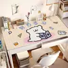 Tapete de Mesa Cartoon Tapete de Proteção de Superfície de Mesa para Estudante Proteção para os Olhos Mesa de Escrita Mesa de Escritório Aluno do Ensino Fundamental Especial Toalha de Mesa Impermeável