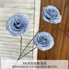 3 Rosas de Bolha Artificiais para Decoração de Sala de Estar, Flores Artificiais para Cerimônia de Casamento, Buquê de Adereço para Mesa de Jantar, Flores Artificiais de Casamento