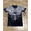 Camisetas de Manga Corta 2024 Nuevas Estampadas de Calavera Tops Versátiles Casuales Modernos Cuello Redondo Manga Corta Venta al Mayoreo