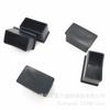 Cubrepies rectangulares de PVC engrosado - Protectores de esquina para equipos de maquinaria/muebles/estantes/equipos de fitness, antideslizantes y duraderos