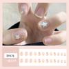 Parches para Uñas Estampados Más Vendidos, Estilo Igual al de Tiktok y Xiaohongshu Arte para Uñas, Estilo Corto Usable para Primavera y Verano Venta al por Mayor