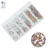 Venda Quente Transfronteiriça Cor para Nail Art Diamante para Nail Art Broca de Vidro com Fundo Plano Strass para Nail Art Acessórios de Joias DIY