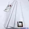 Tela de tafetán de poliéster con revestimiento de PU floral brillante y oscuro, anti-pilling, Bazin, 5 yardas, tela Bazin Atiku