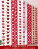 Pegatinas de Tira Larga con Palabras Felices para Bodas, Colgantes para Cortinas, Set de Decoración de Habitación de Boda, Decoración de Dormitorio de Casa Nueva, Guirnalda de Mariposas para Habitación