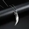 Colar Masculino Hip-Hop Tendência Personalizado Ins Versátil Corrente de Suéter Pingente Acessórios de Rua Pingente de Aço Titânio para Mulheres