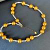 Collar de Perlas con Perlas de Tamaños Mixtos y Perlas de Aliento de Bebé para Mujer