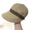 Sombrero de Pescador con Protección Solar para Mujer Estilo Zhao Lusi Sombrero de Sol con Protección UV Circunferencia de Cabeza Grande Visera Gorra de Béisbol