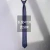 Corbata Versátil Negra Sin Nudo Estilo Casual Coreano Formal Negocios para Hombre con Cierre de Cremallera Lazy Color Sólido para el Trabajo