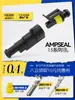 Enchufe Conector Impermeable para Coche 2 3 4 Pines Conector Macho y Hembra Hid con Cable para Vehículo Eléctrico