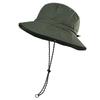 Chapéu de sol masculino e feminino, chapéu de pescador dobrável, de secagem rápida, para caminhadas, praia, pesca, chapéu de sol de verão