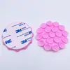 Nuevas 24 Piezas de Ventosa de Silicona Engrosada 10g Funda para Teléfono Móvil Cuadrada Ventosa Doble Cara Soporte para Teléfono Móvil de Una Cara En Stock