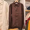 Novas Camisas/Camisas de Manga Longa Masculinas e Femininas Primavera/Verão 2026, Tops Leves de Linho 482437/485656