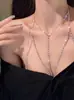 Cadena de pecho sexy europea y americana transfronteriza, cadena corporal de moda para chica súper sexy en bikini, joyería con colgante de diamante brillante, borla, femenina