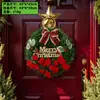 Oferta Especial de LiquidaciónCorona de Navidad, decoración de guirnalda, escaparate, corona de vid, colgante para árbol de Navidad y arco de puerta