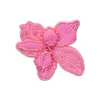 Tecido Patch Flor de Lantejoula Acessórios para Roupas Patch Decorativo Artesanal DIY Patch Bordado Estilo Coreano