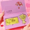 Novo Ouro 999 Ouro Puro Dia dos Namorados Ouro Rosé Nota de Banco Dia da Mulher Presente Criativo Transmissão ao Vivo Presente Popular Atacado