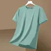 Fabricante Original Camiseta de Manga Curta Masculina Verão Solta Secagem Rápida Respirável Tamanho Grande Manga Meia Malha Top Esportivo