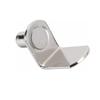 Soporte de estante de 6 mm, soporte de partición en forma de L, clavo para estante con soporte de esquina de pilar, ángulo de hierro, mueble, moderno, minimalista