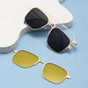 Gafas Magnéticas con Clip para Miopía, Gafas de Sol Polarizadas para Fotografía y Viajes, Gafas de Sol para Conducir con Clip Dos en Uno, En Stock Transfronterizo