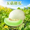 Melón Dulce Yugu de Shandong, entrega 3/5/ 4.5 kg caja de regalo de melón dulce crujiente tipo helado, caja colorida, fruta fresca